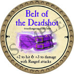 Belt Of The Deadshot